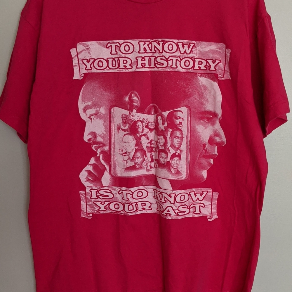 Vintage style Black History tee